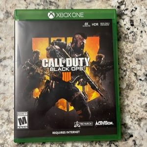 XBOX One Call of Duty Black Ops 4